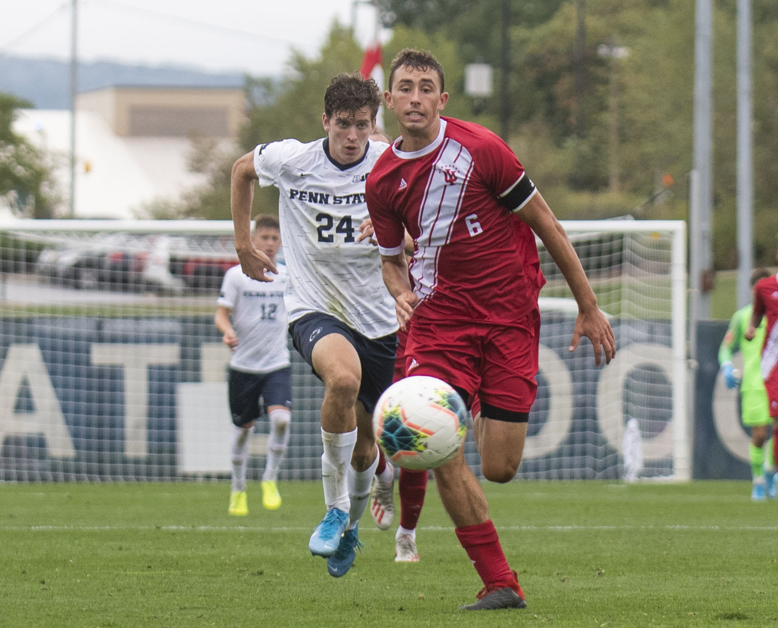 Men's Soccer v. Indiana, Sload (24) Running